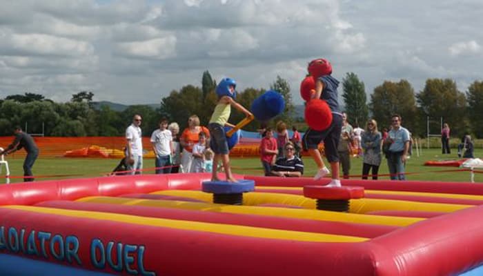 Inflatable Gladiator Duel Hire