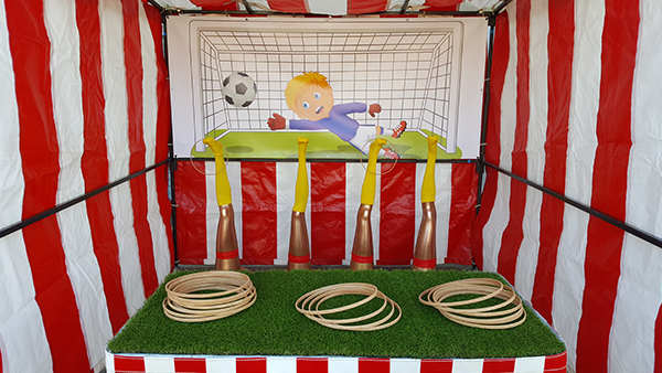 soccer hoopla side stall