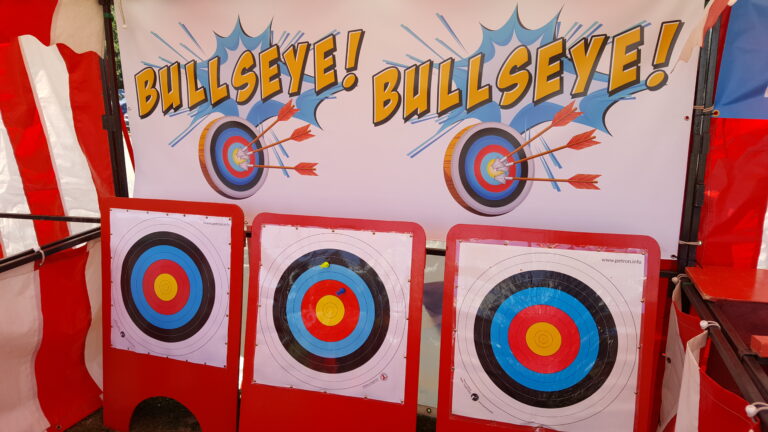Bullseye Side Stall Hire Gloucester