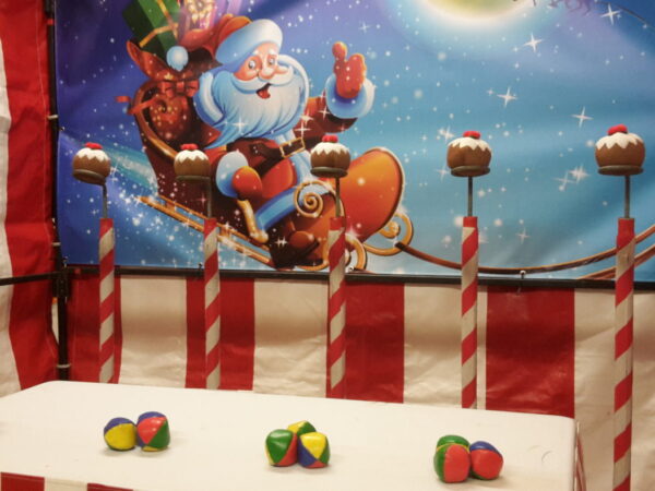 Christmas Pudding Shy Side Stall Rental