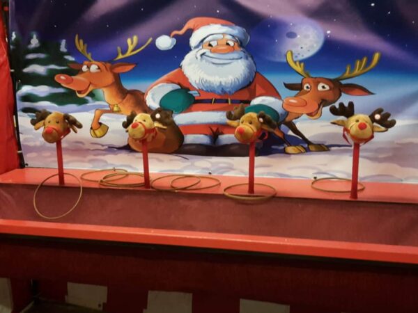 Christmas Reindeer Hoopla Side Stall Rental