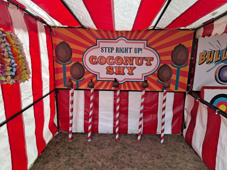 Coconut Shy Side Stall Rental