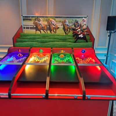 4 Player Roll a Ball Horse Racing