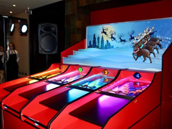 4 Player Reindeer Racing Game Rental