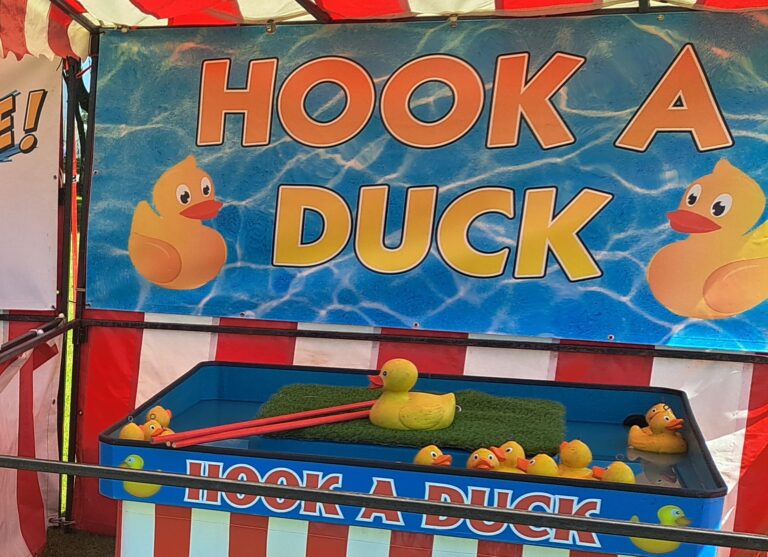 Hook a Duck Side Stall Rental