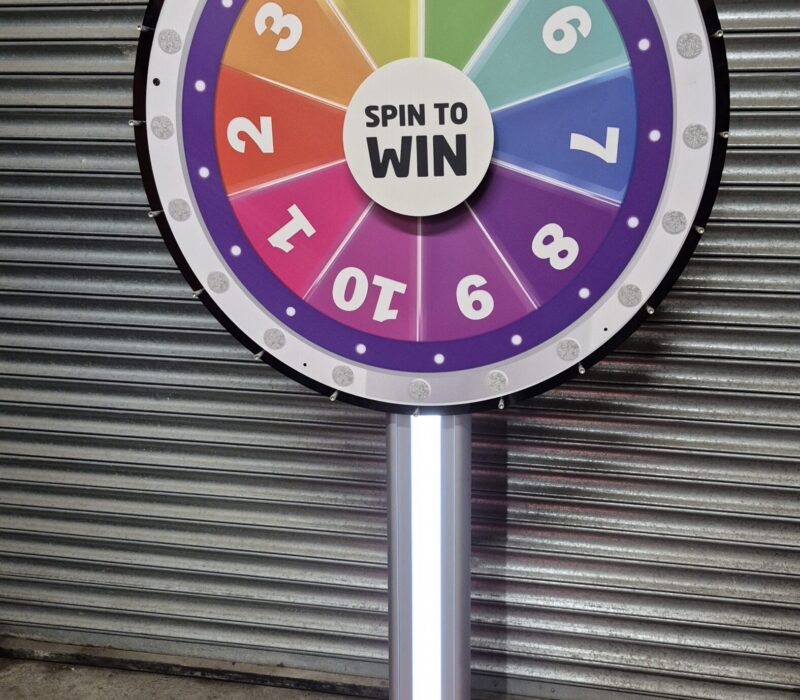 7ft Wheel of Fortune Rental