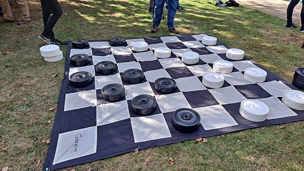 Giant Draughts Rental – Classic Strategy Game on a Grand Scale!