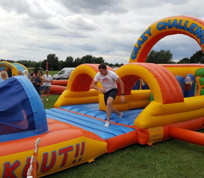 50ft Inflatable Obstacle Course
