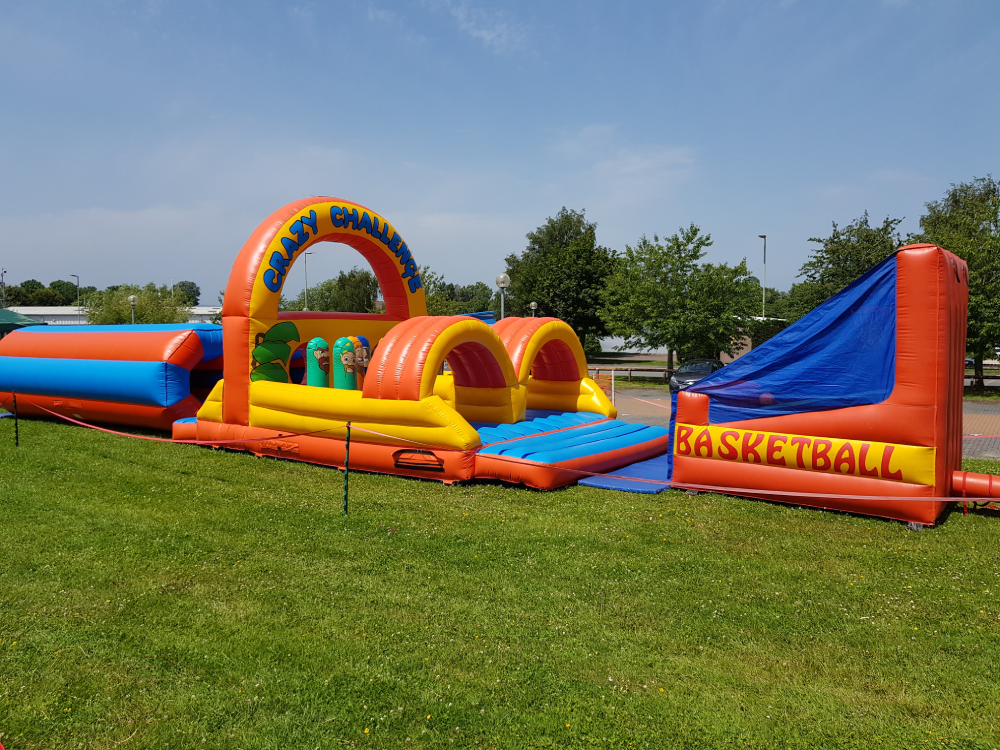 50ft Obstacle course Basketball 1