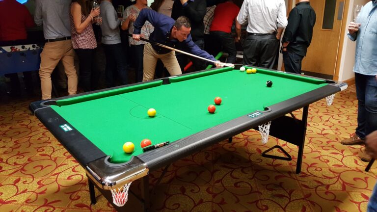 Full Size 7ft Pool Table Rental - Professional Corporate Entertainment