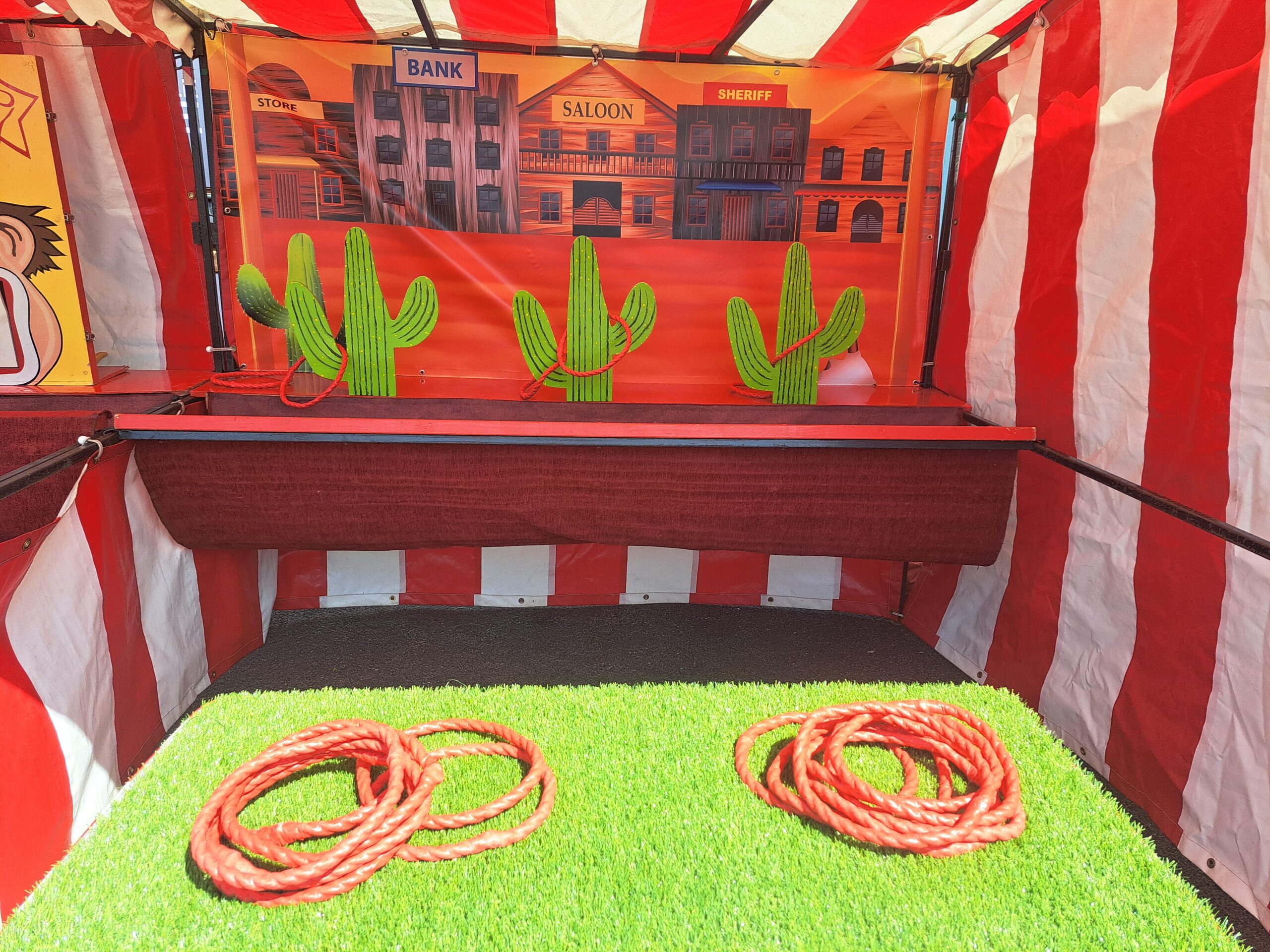 Cactus Hoopla Sidestall Hire in Gloucester and the UK