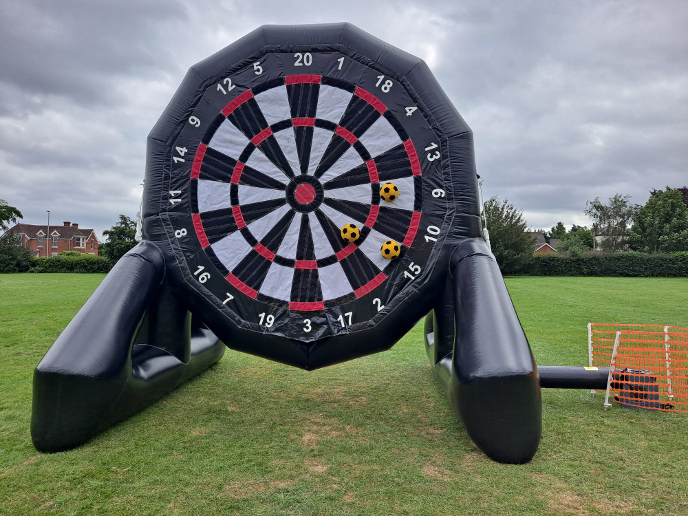 Inflatable Velcro Football Darts 1
