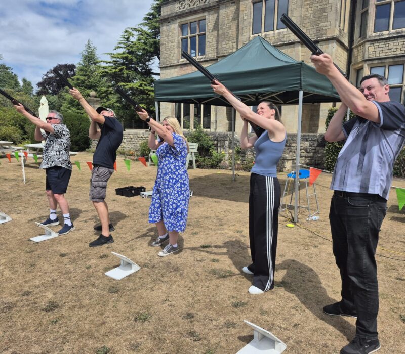 Laser Clay Shooting – Outdoor