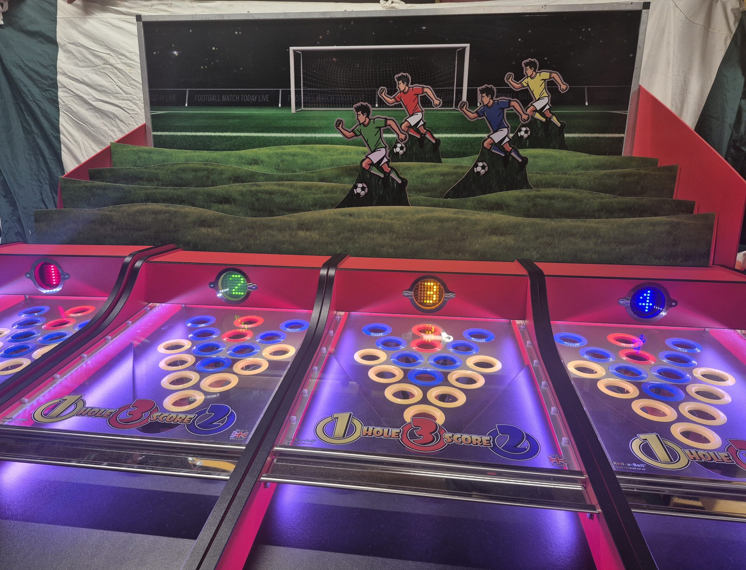 4 player Football kentuky derby racing