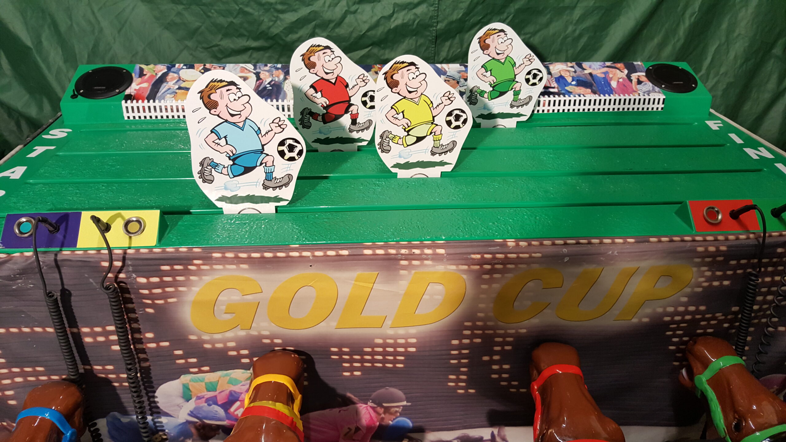 Football Themed Jockey Derby Racing